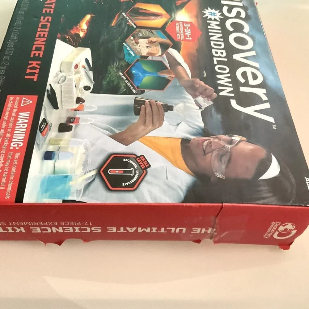NEW DISCOVERY™ MINDBLOWN ULTIMATE SCIENCE EXPERIMENT 3 IN 1 KIT, STEM LEARNING